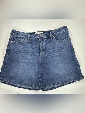 Jessica Simpson Stretch Denim Jean Shorts Size 10/30